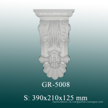 Dekorative PU-Corbels, handgeschnitzte Corbels für Säulen-Design